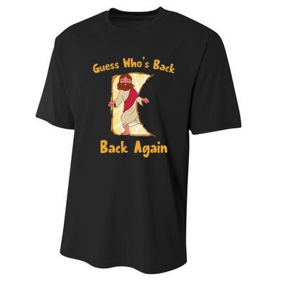 Guess Who's Back? Back Again Performance Sprint T-Shirt