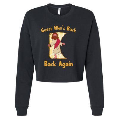 Guess Who's Back? Back Again Cropped Pullover Crew