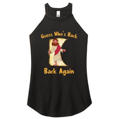 Guess Who's Back? Back Again Women's Perfect Tri Rocker Tank