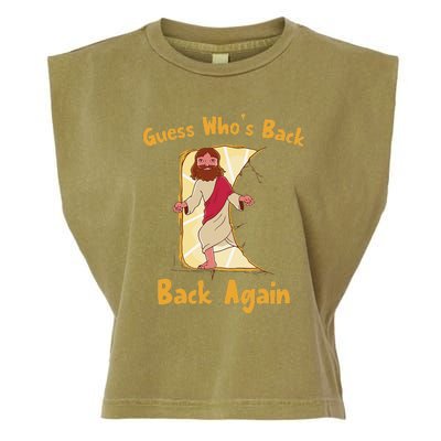 Guess Who's Back? Back Again Garment-Dyed Women's Muscle Tee