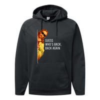 Guess Who's Back? Back Again Performance Fleece Hoodie