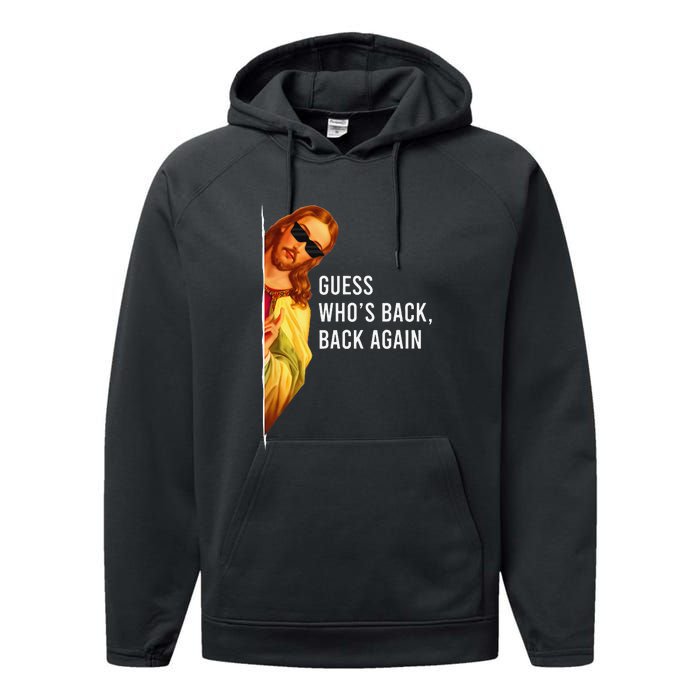 Guess Who's Back? Back Again Performance Fleece Hoodie