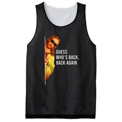 Guess Who's Back? Back Again Mesh Reversible Basketball Jersey Tank