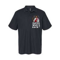 Guess Who's Back? Back Again Softstyle Adult Sport Polo