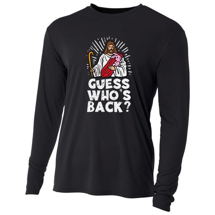 Guess Who's Back? Back Again Cooling Performance Long Sleeve Crew