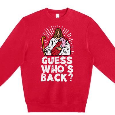 Guess Who's Back? Back Again Premium Crewneck Sweatshirt