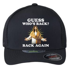 Guess Who's Back? Back Again Flexfit Unipanel Trucker Cap