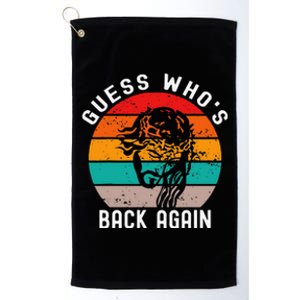 Guess Who's Back? Back Again Platinum Collection Golf Towel