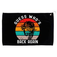 Guess Who's Back? Back Again Grommeted Golf Towel