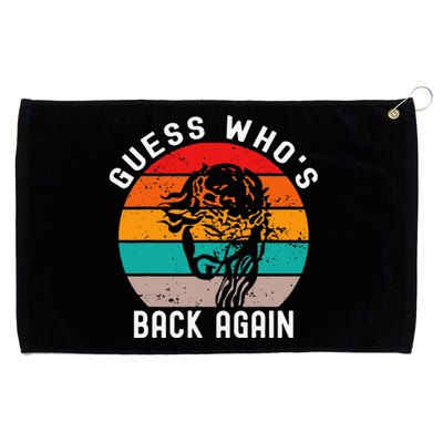 Guess Who's Back? Back Again Grommeted Golf Towel