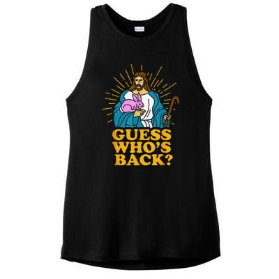 Guess Who's Back? Back Again Ladies PosiCharge Tri-Blend Wicking Tank