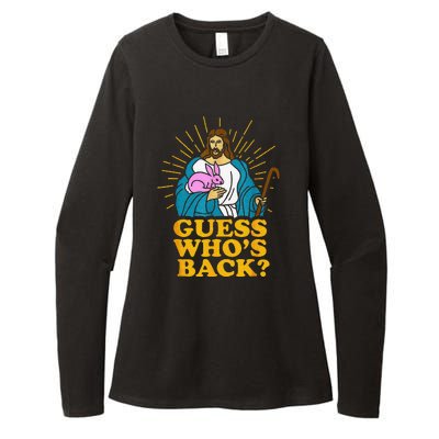 Guess Who's Back? Back Again Womens CVC Long Sleeve Shirt