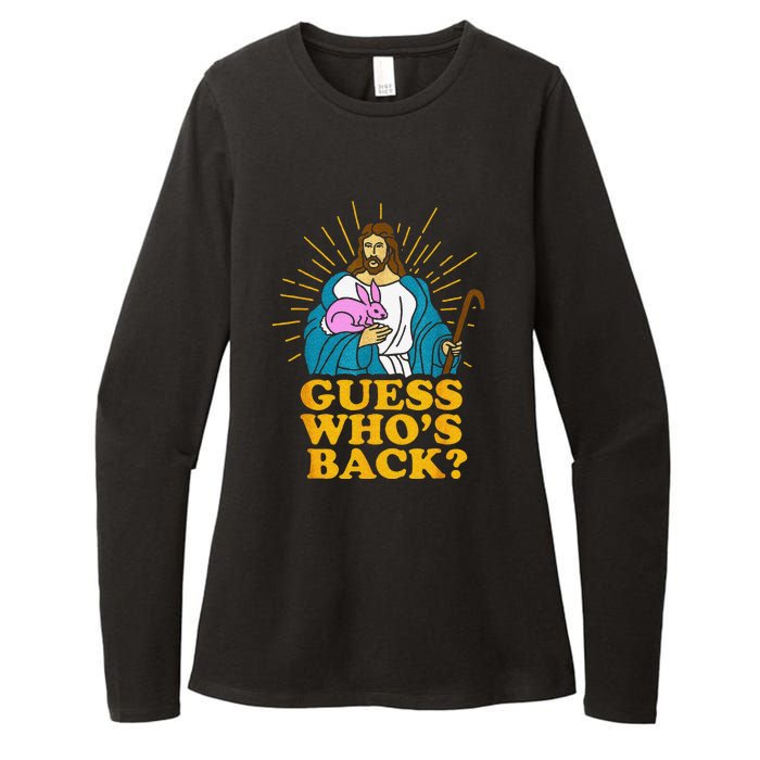 Guess Who's Back? Back Again Womens CVC Long Sleeve Shirt