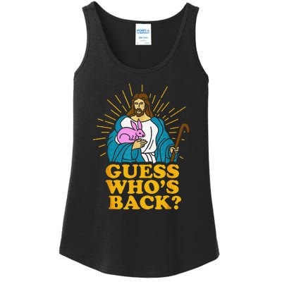 Guess Who's Back? Back Again Ladies Essential Tank