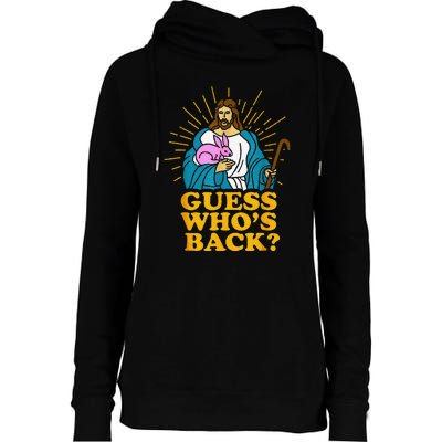 Guess Who's Back? Back Again Womens Funnel Neck Pullover Hood