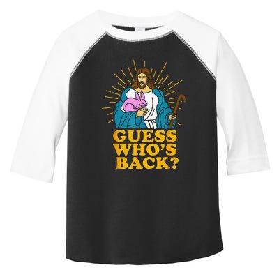 Guess Who's Back? Back Again Toddler Fine Jersey T-Shirt