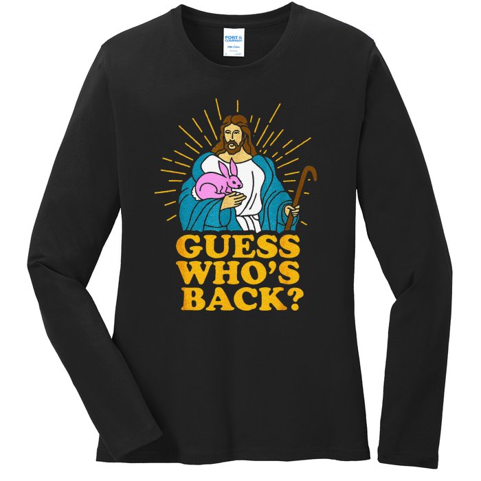 Guess Who's Back? Back Again Ladies Long Sleeve Shirt