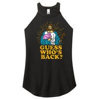 Guess Who's Back? Back Again Women's Perfect Tri Rocker Tank