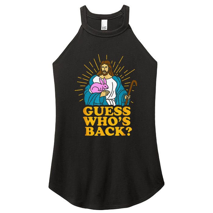 Guess Who's Back? Back Again Women's Perfect Tri Rocker Tank