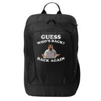 Guess Who's Back? Back Again City Backpack