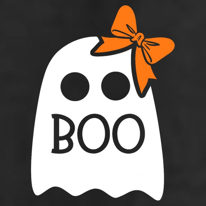 Ghost With Bow Boo Funny Halloween Costume Adult Drive Performance Visor