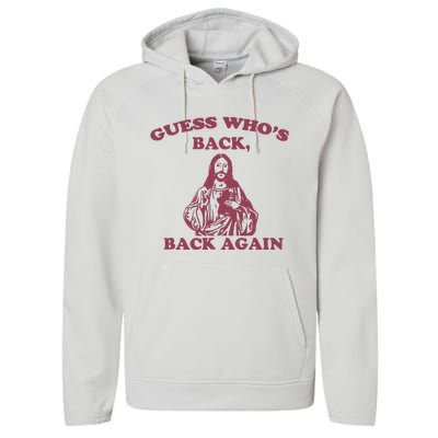 Guess Who's Back? Back Again Performance Fleece Hoodie