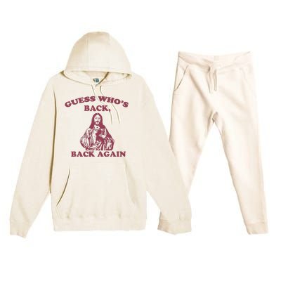 Guess Who's Back? Back Again Premium Hooded Sweatsuit Set