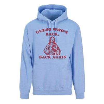 Guess Who's Back? Back Again Unisex Surf Hoodie