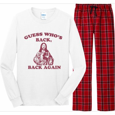 Guess Who's Back? Back Again Long Sleeve Pajama Set