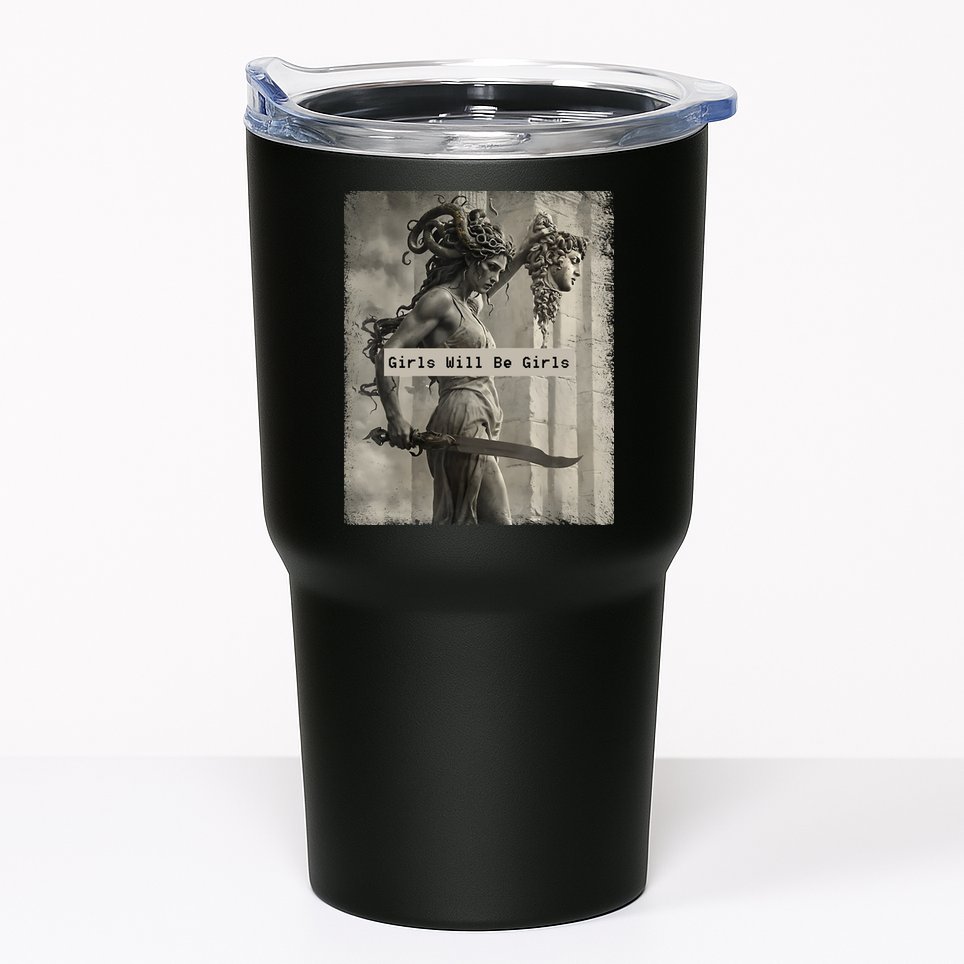 Girls Will Be Girls Medusa Feminist Tumbler