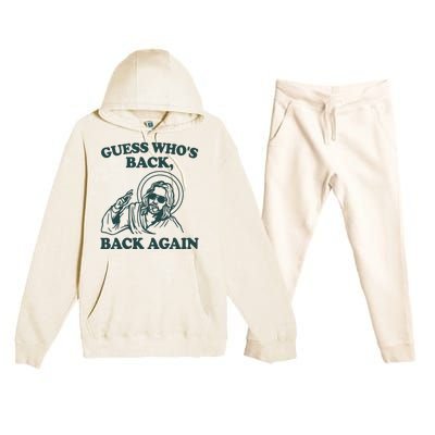 Guess Who's Back? Back Again Premium Hooded Sweatsuit Set