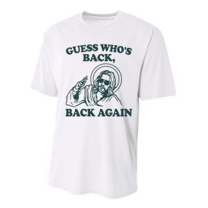 Guess Who's Back? Back Again Performance Sprint T-Shirt