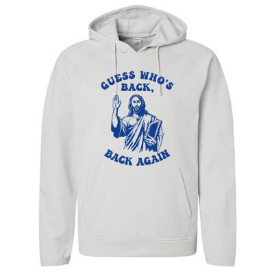 Guess Who's Back? Back Again Performance Fleece Hoodie