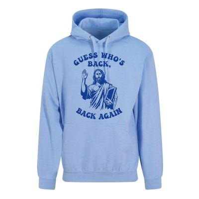 Guess Who's Back? Back Again Unisex Surf Hoodie