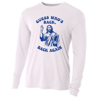 Guess Who's Back? Back Again Cooling Performance Long Sleeve Crew