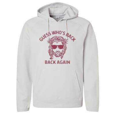 Guess Who's Back? Back Again Performance Fleece Hoodie