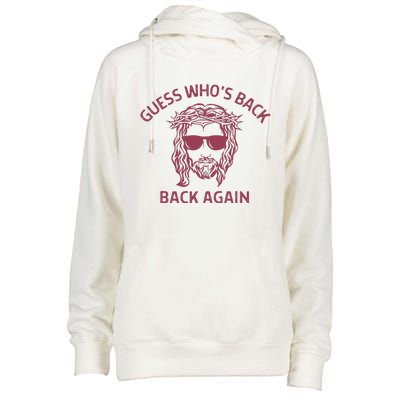 Guess Who's Back? Back Again Womens Funnel Neck Pullover Hood