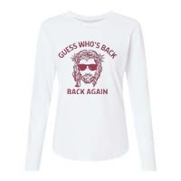 Guess Who's Back? Back Again Womens Cotton Relaxed Long Sleeve T-Shirt