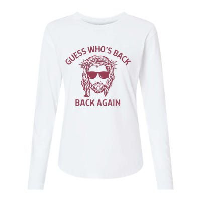 Guess Who's Back? Back Again Womens Cotton Relaxed Long Sleeve T-Shirt