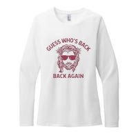 Guess Who's Back? Back Again Womens CVC Long Sleeve Shirt