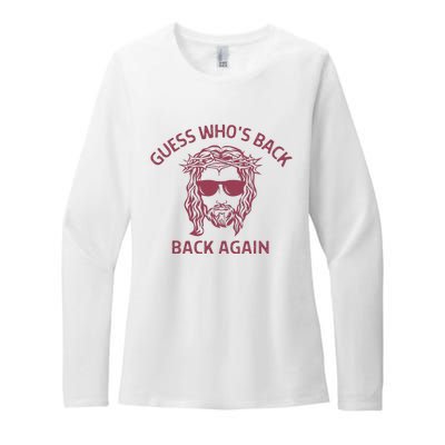 Guess Who's Back? Back Again Womens CVC Long Sleeve Shirt