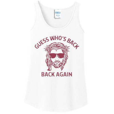 Guess Who's Back? Back Again Ladies Essential Tank