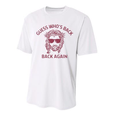 Guess Who's Back? Back Again Performance Sprint T-Shirt