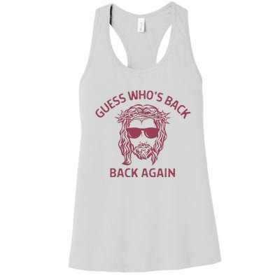 Guess Who's Back? Back Again Women's Racerback Tank