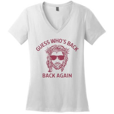 Guess Who's Back? Back Again Women's V-Neck T-Shirt