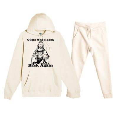 Guess Who's Back? Back Again Premium Hooded Sweatsuit Set