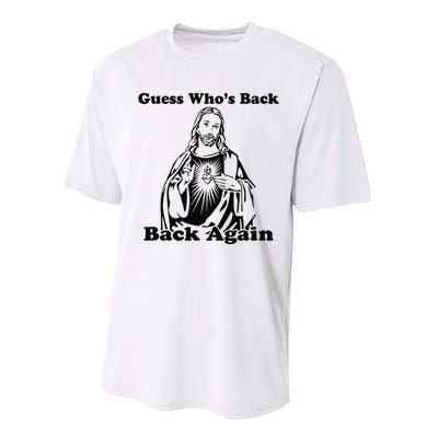 Guess Who's Back? Back Again Performance Sprint T-Shirt