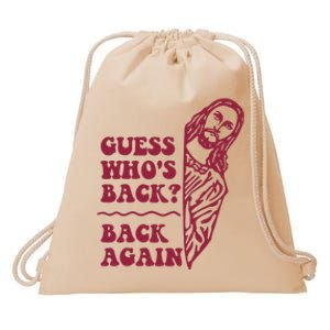 Guess Who's Back? Back Again Drawstring Bag