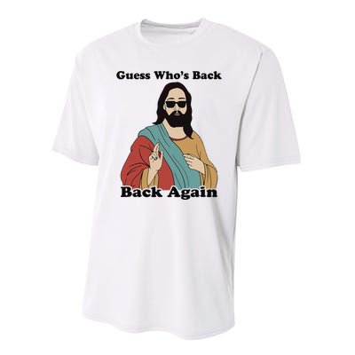 Guess Who's Back? Back Again Performance Sprint T-Shirt