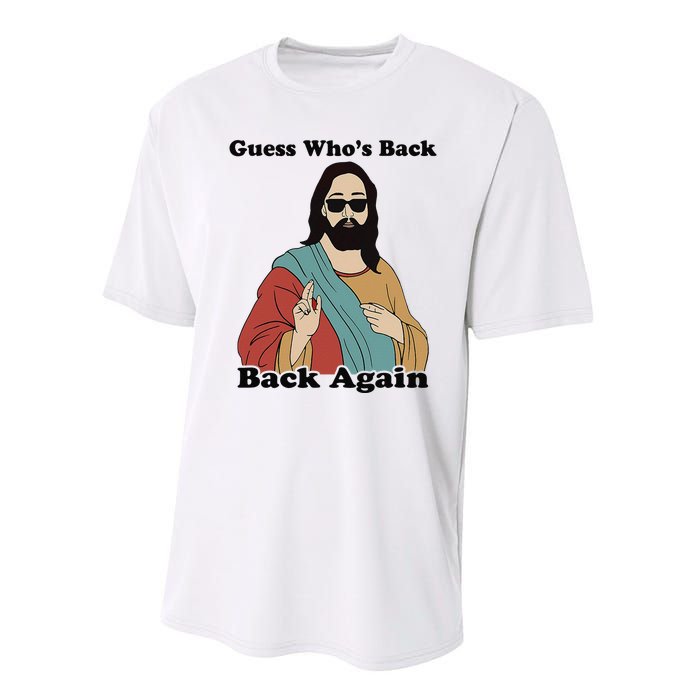 Guess Who's Back? Back Again Performance Sprint T-Shirt